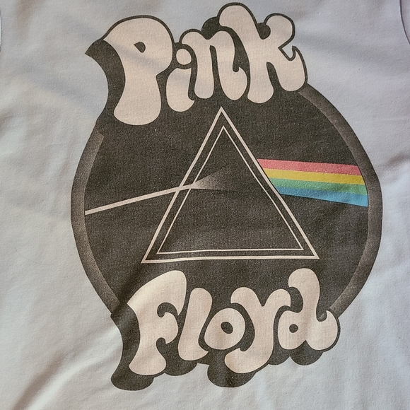 🌈Pink Floyd Retro Style Crop Top - Picture 2 of 5